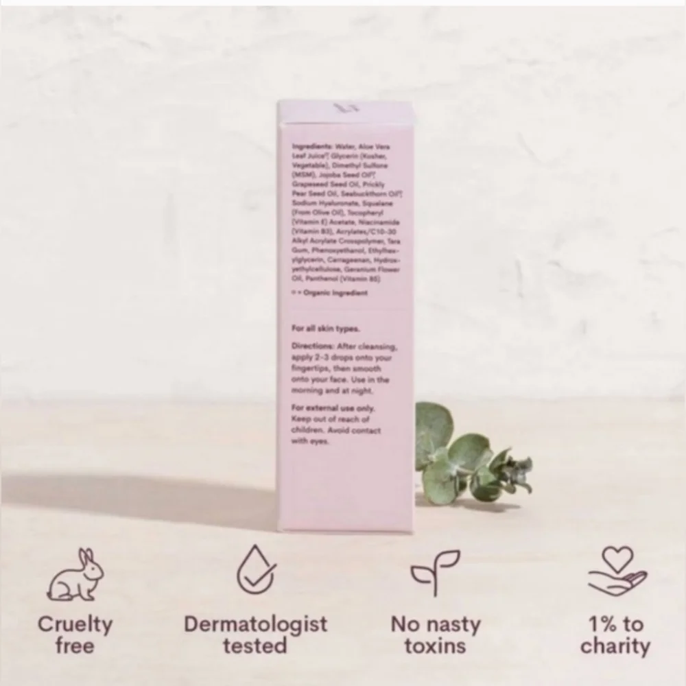 Fleur & Bee Necta Of The C Vitamin C Facial Serum Antioxidants Aloe NEW NICE - Picture 6 of 12